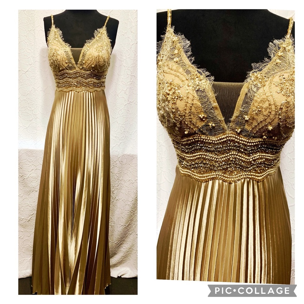 Jovani Pleated Gown